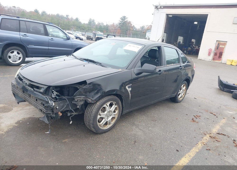 2008 FORD FOCUS SE/SES VIN: 1FAHP35NX8W206090