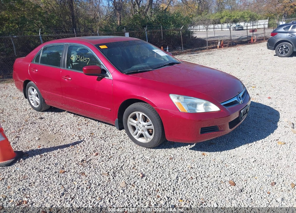 2007 HONDA ACCORD 2.4 EX VIN: 1HGCM567X7A039073
