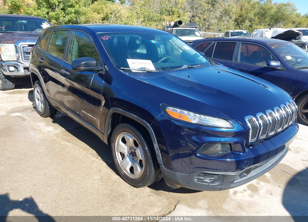 2014 JEEP CHEROKEE SPORT VIN: 1C4PJLAB1EW127051