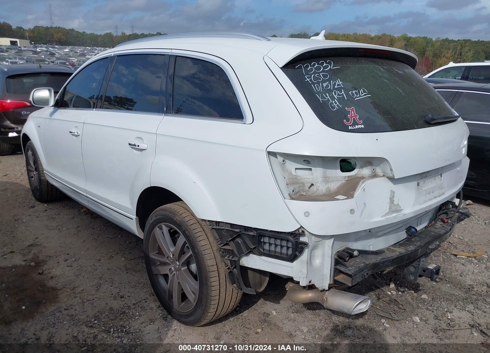 2014 AUDI Q7 3.0 TDI PREMIUM VIN: WA1VMAFE9ED020020