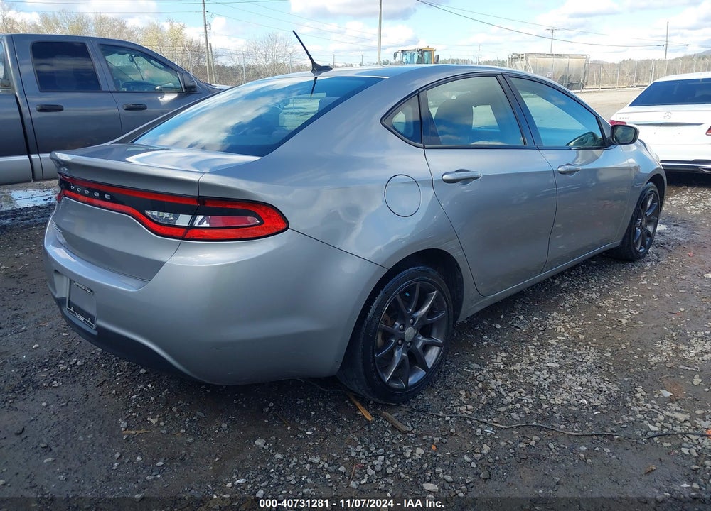 2015 DODGE DART SE VIN: 1C3CDFAA7FD422557