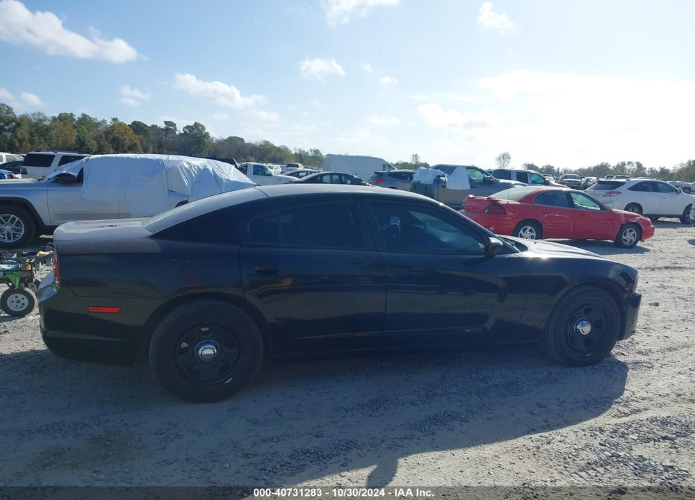 2014 DODGE CHARGER POLICE VIN: 2C3CDXAG5EH347935