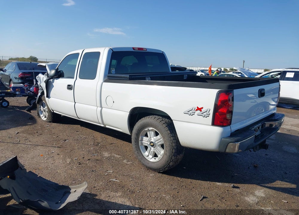 2006 CHEVROLET SILVERADO 1500 WORK TRUCK VIN: 1GCEK19Z36Z290844