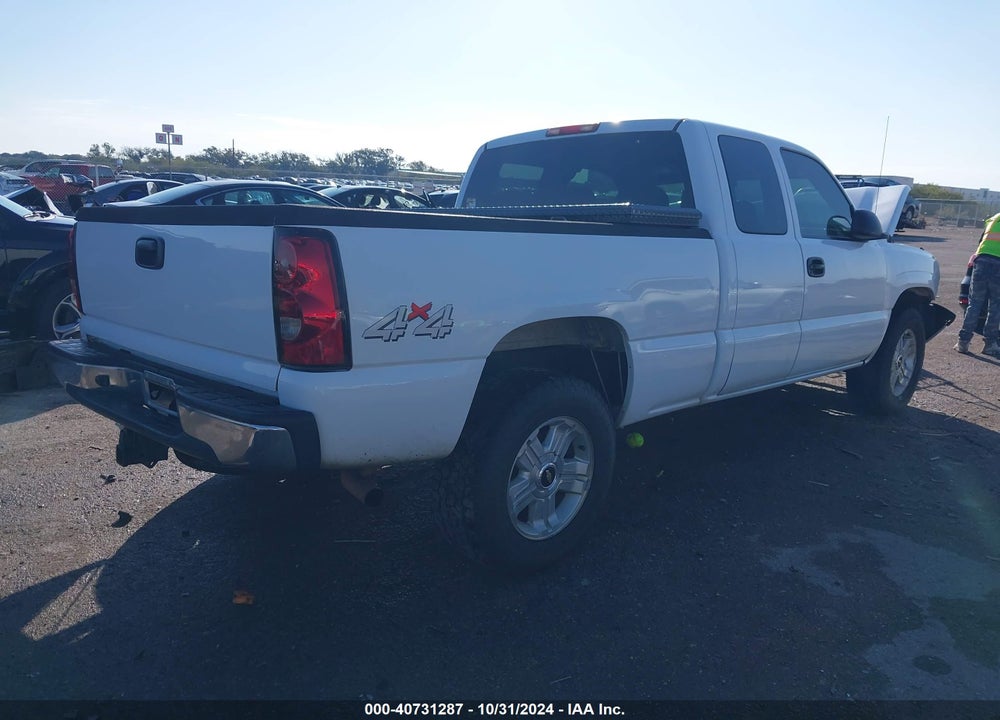 2006 CHEVROLET SILVERADO 1500 WORK TRUCK VIN: 1GCEK19Z36Z290844