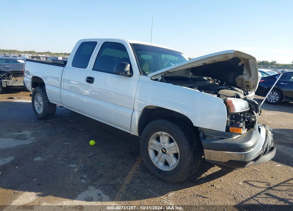 2006 CHEVROLET SILVERADO 1500 WORK TRUCK VIN: 1GCEK19Z36Z290844
