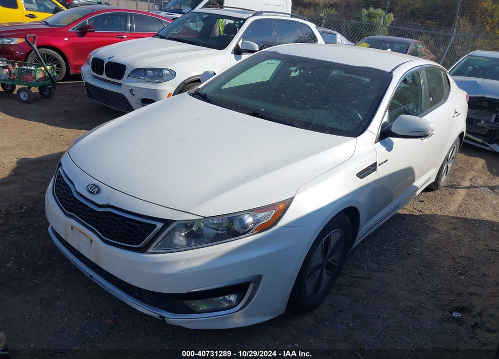 2013 KIA OPTIMA HYBRID LX VIN: KNAGM4AD7D5049987