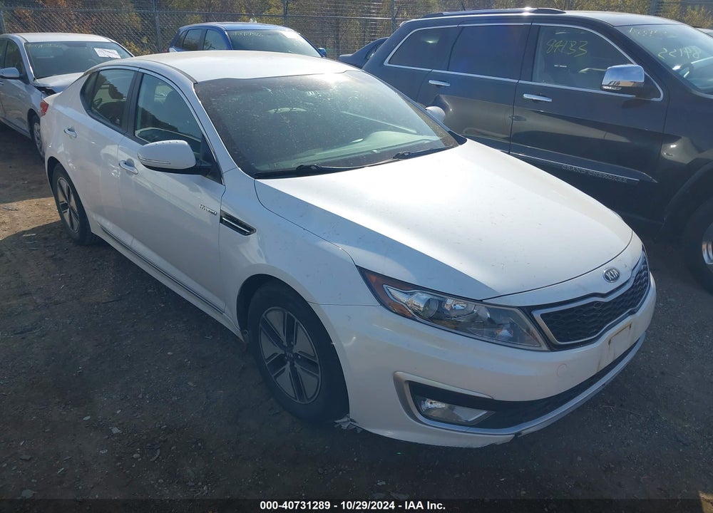 2013 KIA OPTIMA HYBRID LX VIN: KNAGM4AD7D5049987