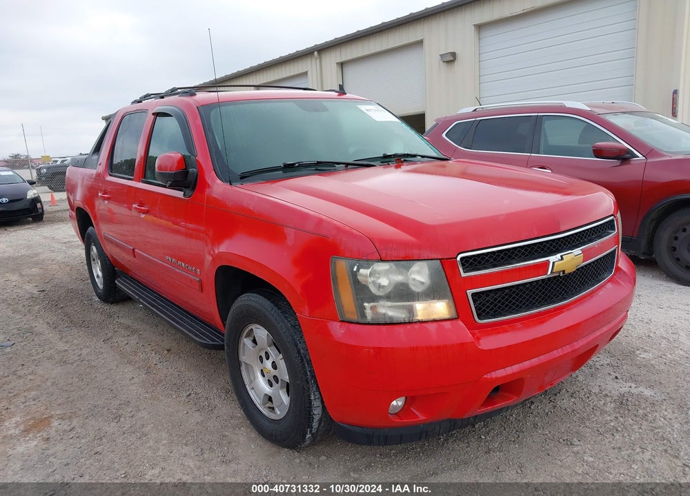 2007 CHEVROLET AVALANCHE 1500 LT VIN: 3GNEC12087G285592