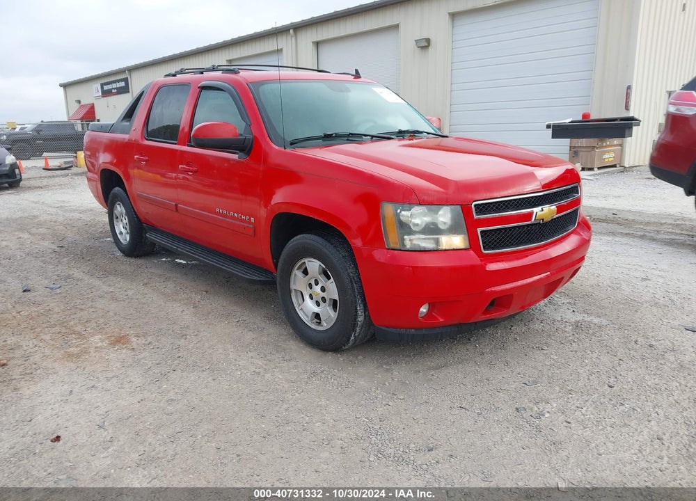 2007 CHEVROLET AVALANCHE 1500 LT VIN: 3GNEC12087G285592
