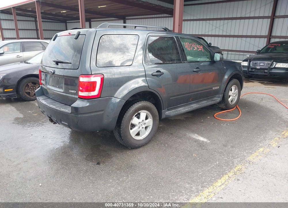 2008 FORD ESCAPE XLT VIN: 1FMCU93158KA68803