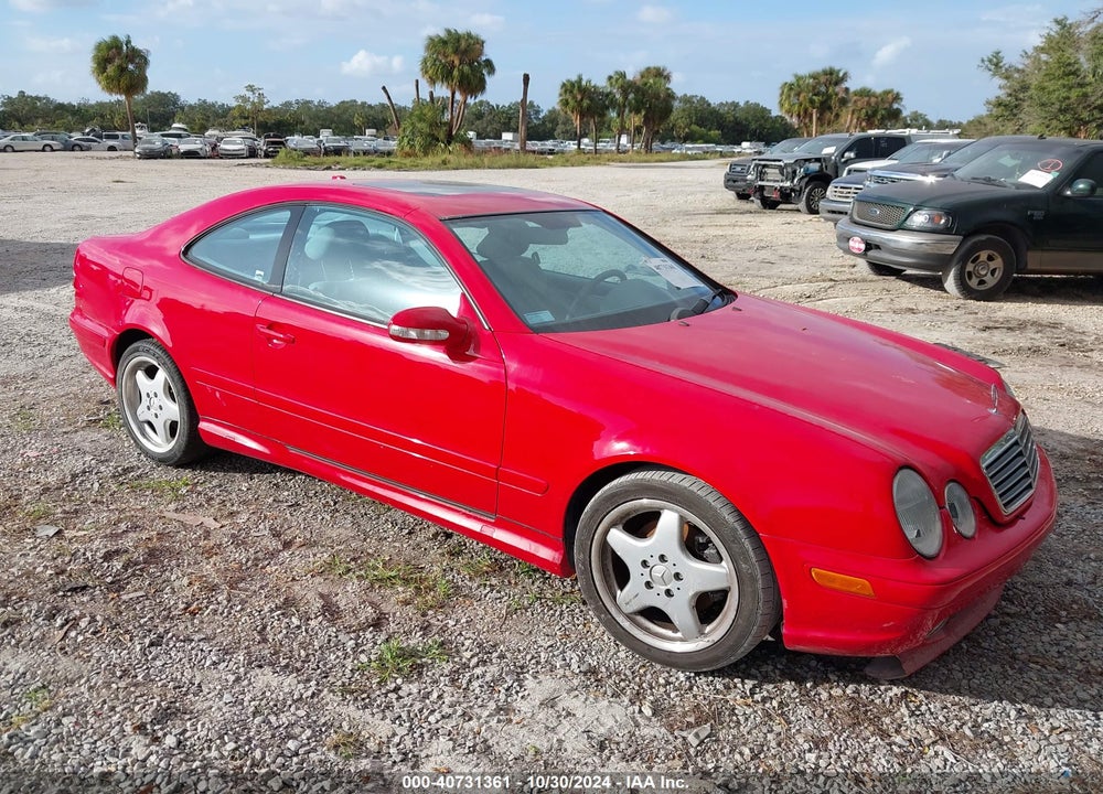 2000 MERCEDES-BENZ CLK 430 VIN: WDBLJ70G6YF139444