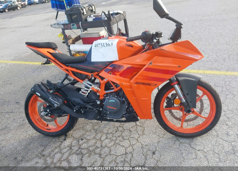 2024 KTM 390 RC VIN: MD2JYJ400RN209214