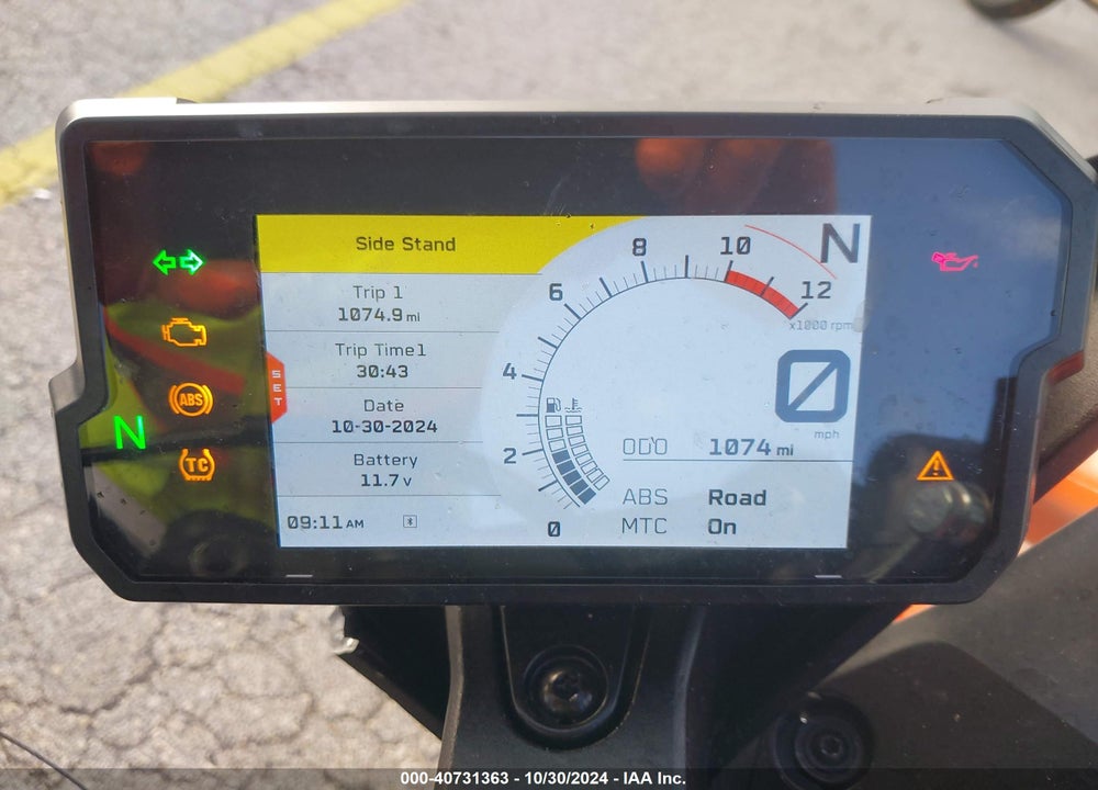 2024 KTM 390 RC VIN: MD2JYJ400RN209214