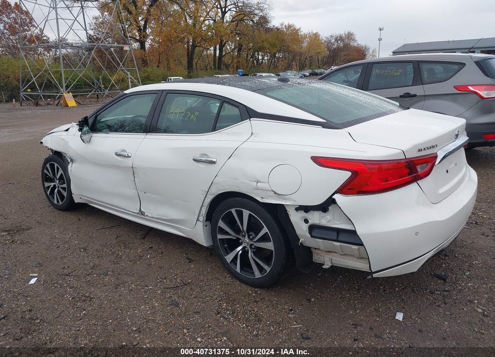 2017 NISSAN MAXIMA 3.5 SL VIN: 1N4AA6AP0HC455026