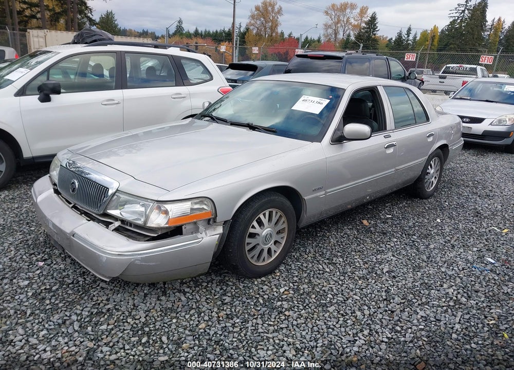 2004 MERCURY GRAND MARQUIS LS VIN: 2MEFM75W84X613056