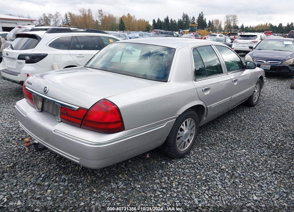 2004 MERCURY GRAND MARQUIS LS VIN: 2MEFM75W84X613056