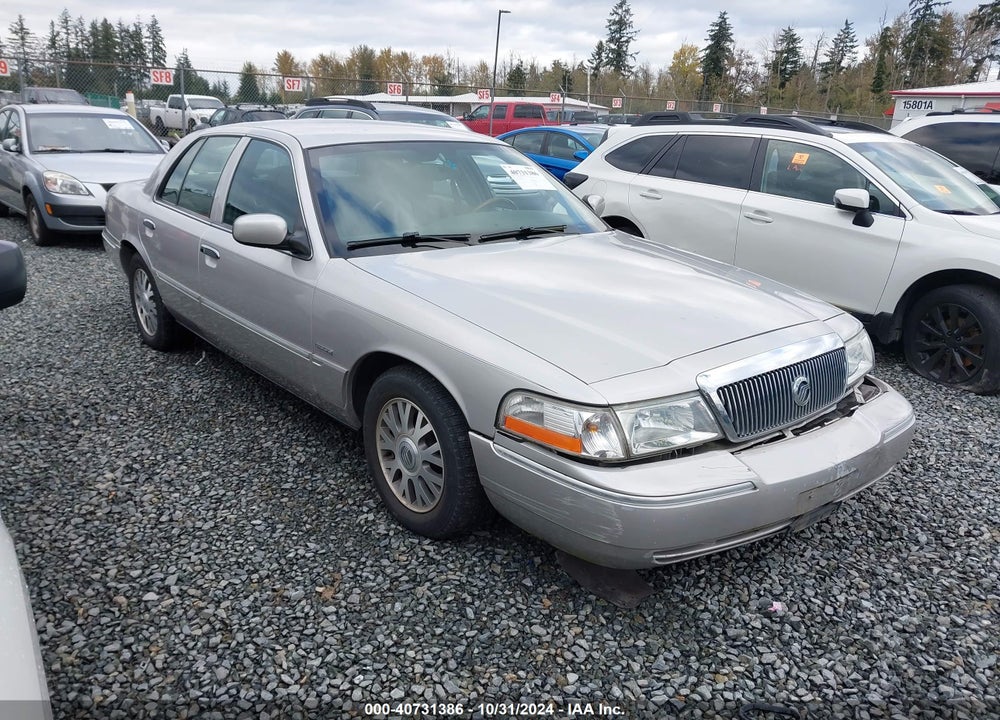 2004 MERCURY GRAND MARQUIS LS VIN: 2MEFM75W84X613056