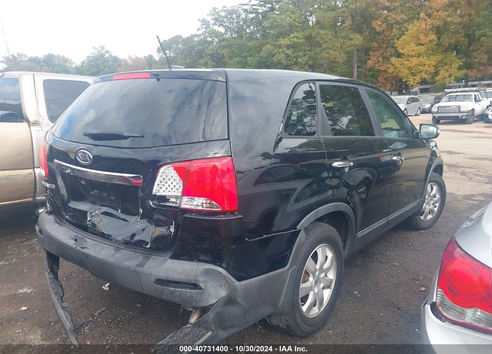 2012 KIA SORENTO LX VIN: 5XYKT3A12CG258690