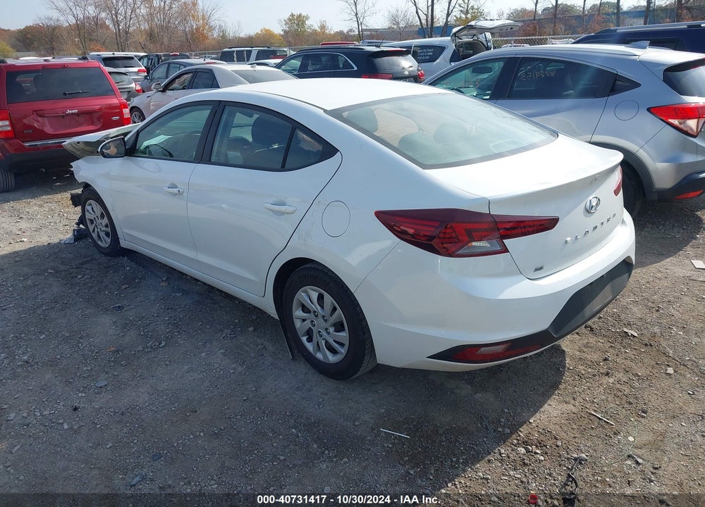 2019 HYUNDAI ELANTRA SE VIN: 5NPD74LF2KH410437