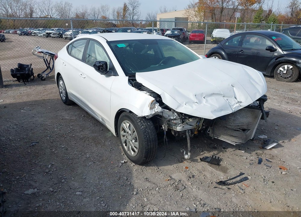 2019 HYUNDAI ELANTRA SE VIN: 5NPD74LF2KH410437