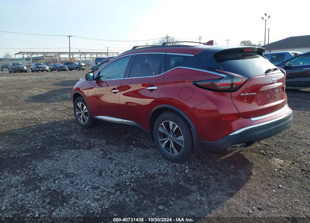 2019 NISSAN MURANO SV VIN: 5N1AZ2MS9KN160882
