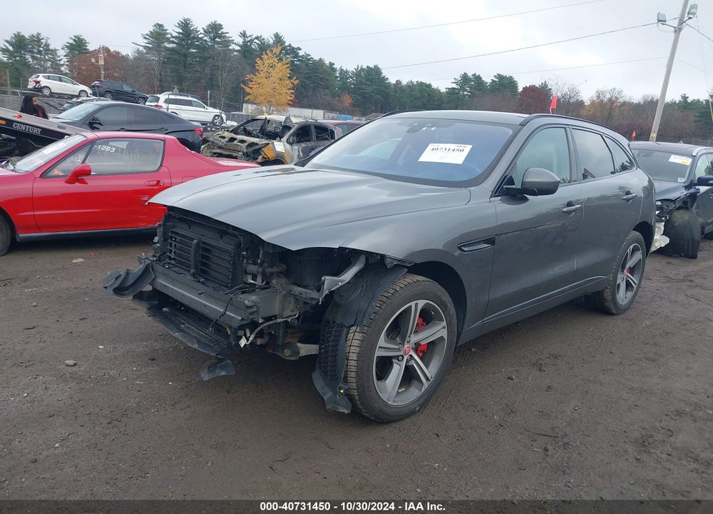 2017 JAGUAR F-PACE S VIN: SADCM2BV6HA090917