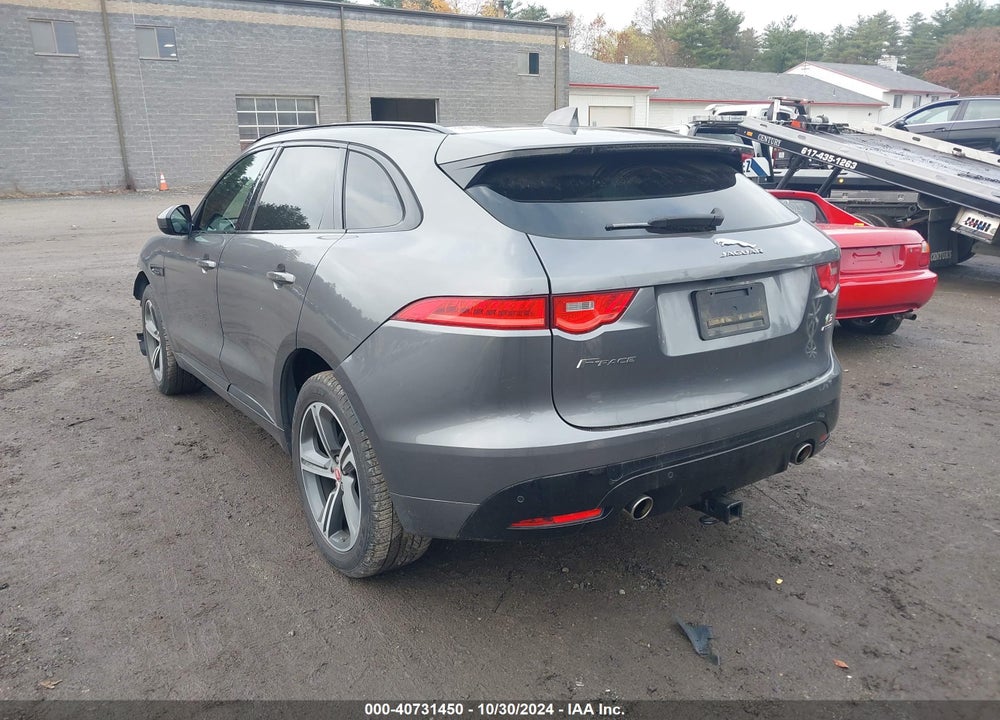 2017 JAGUAR F-PACE S VIN: SADCM2BV6HA090917