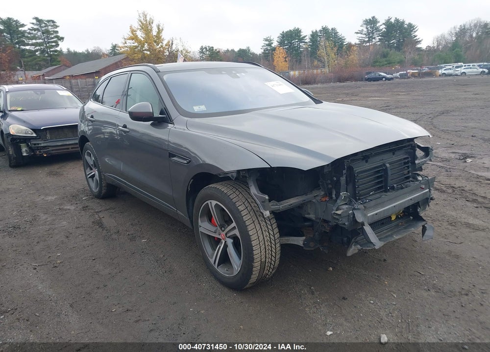 2017 JAGUAR F-PACE S VIN: SADCM2BV6HA090917