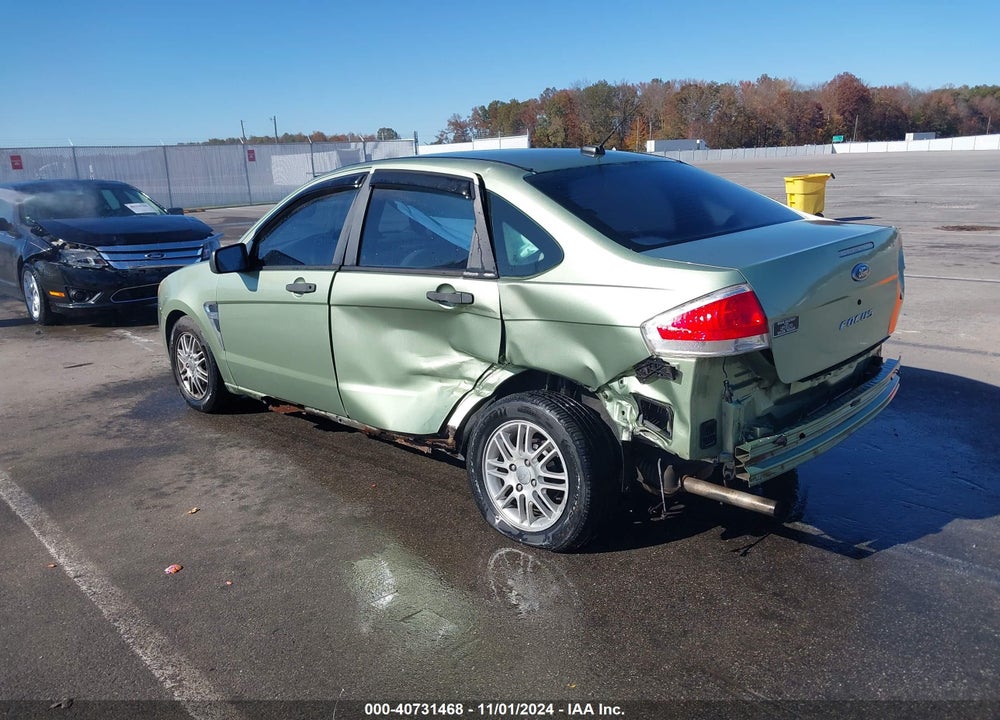 2008 FORD FOCUS VIN: 1FAHP35N38W277115