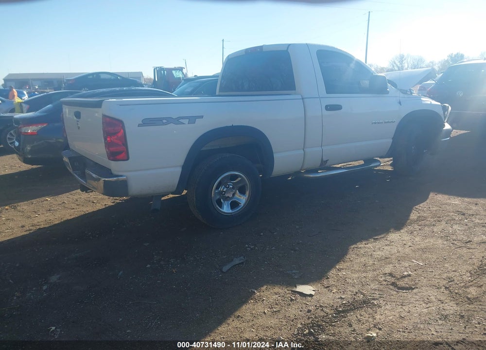 2007 DODGE RAM 1500 ST VIN: 1D7HA16K97J550208