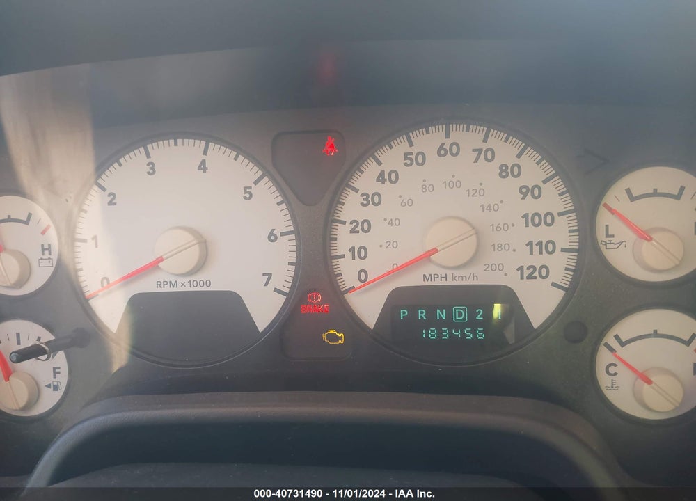 2007 DODGE RAM 1500 ST VIN: 1D7HA16K97J550208