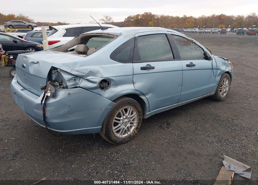 2009 FORD FOCUS SE VIN: 1FAHP35N69W194800