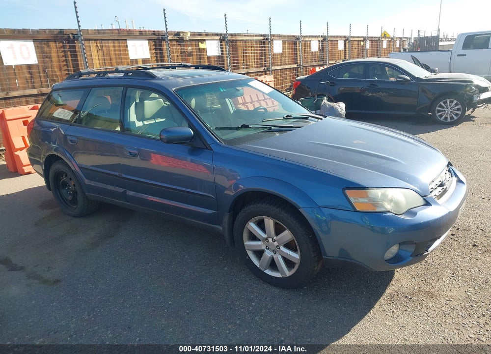 2006 SUBARU OUTBACK 2.5I LIMITED VIN: 4S4BP62C567358995