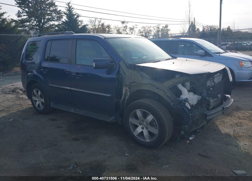 2015 HONDA PILOT TOURING VIN: 5FNYF4H92FB005142