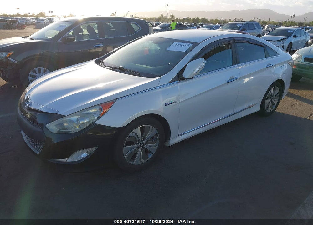 2013 HYUNDAI SONATA HYBRID LIMITED VIN: KMHEC4A49DA084658
