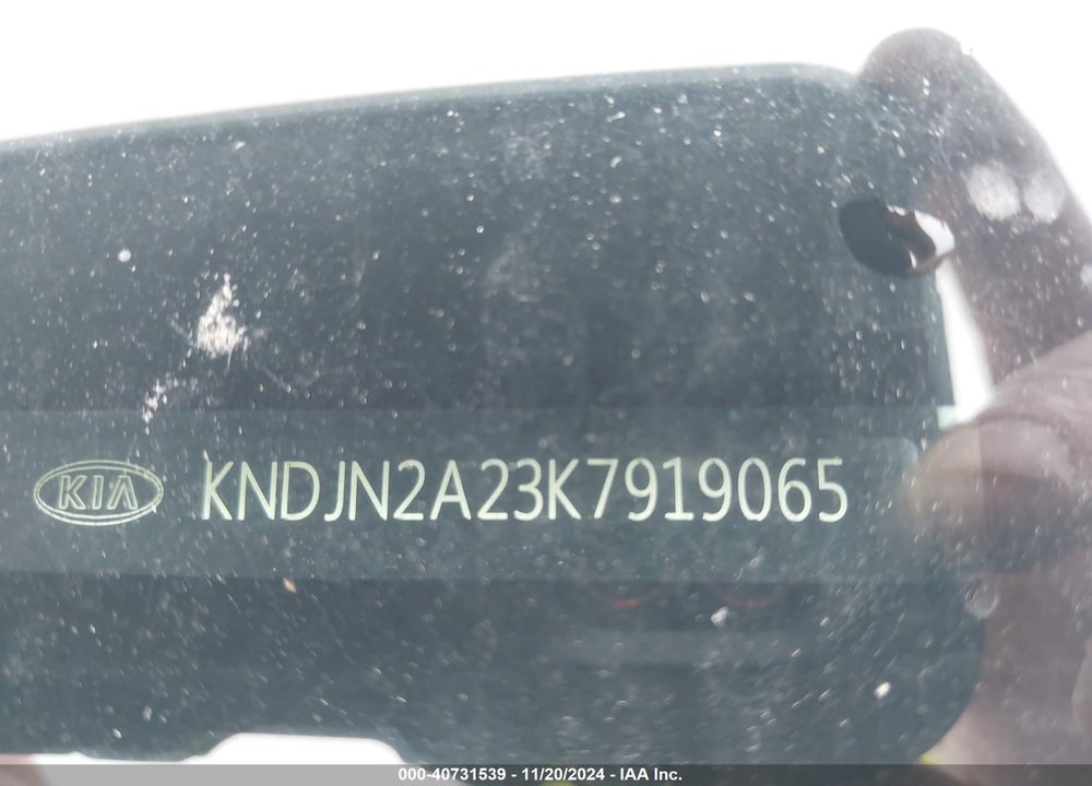 2019 KIA SOUL VIN: KNDJN2A23K7919065
