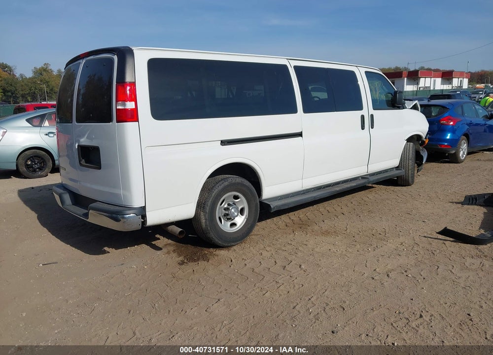 2019 CHEVROLET EXPRESS 3500 LT VIN: 1GAZGPFG3K1197316
