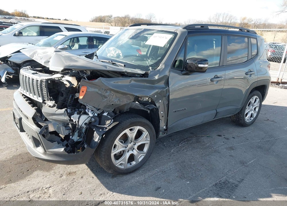 2022 JEEP RENEGADE LIMITED 4X4 VIN: ZACNJDD10NPN72665