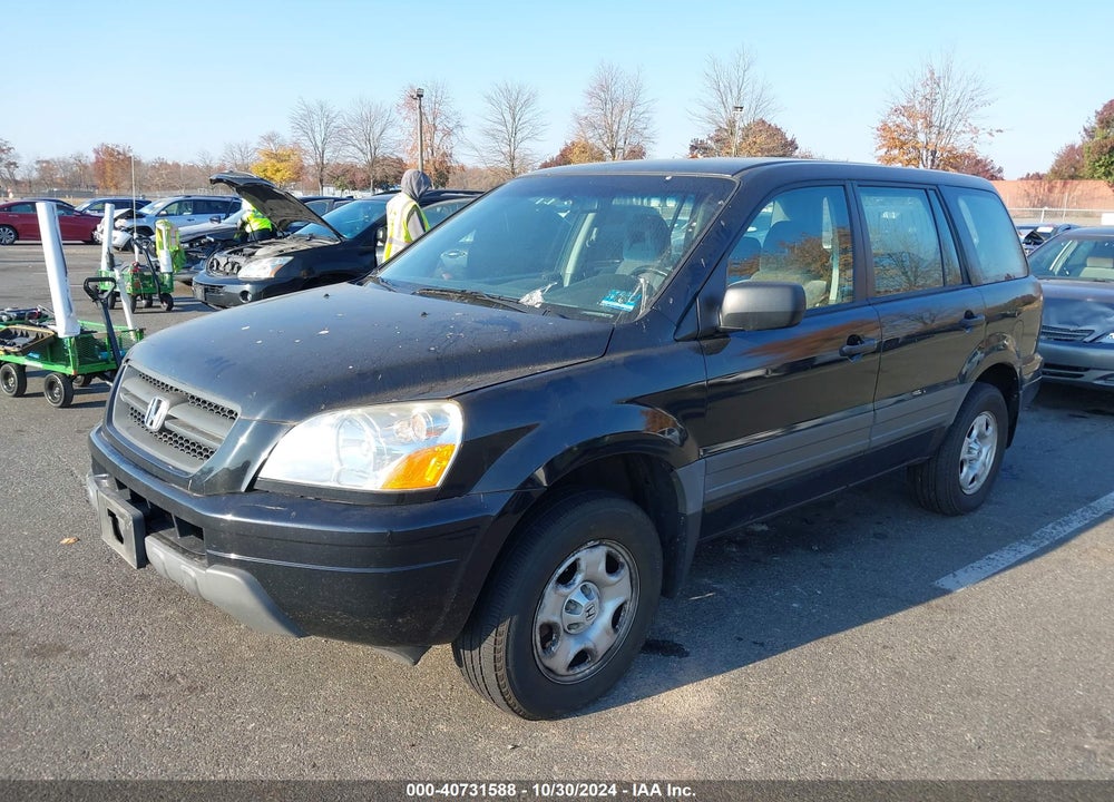 2004 HONDA PILOT LX VIN: 2HKYF18194H619208