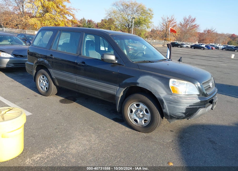 2004 HONDA PILOT LX VIN: 2HKYF18194H619208
