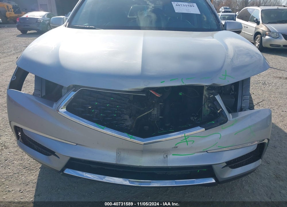 2019 ACURA MDX STANDARD VIN: 5J8YD4H37KL034565
