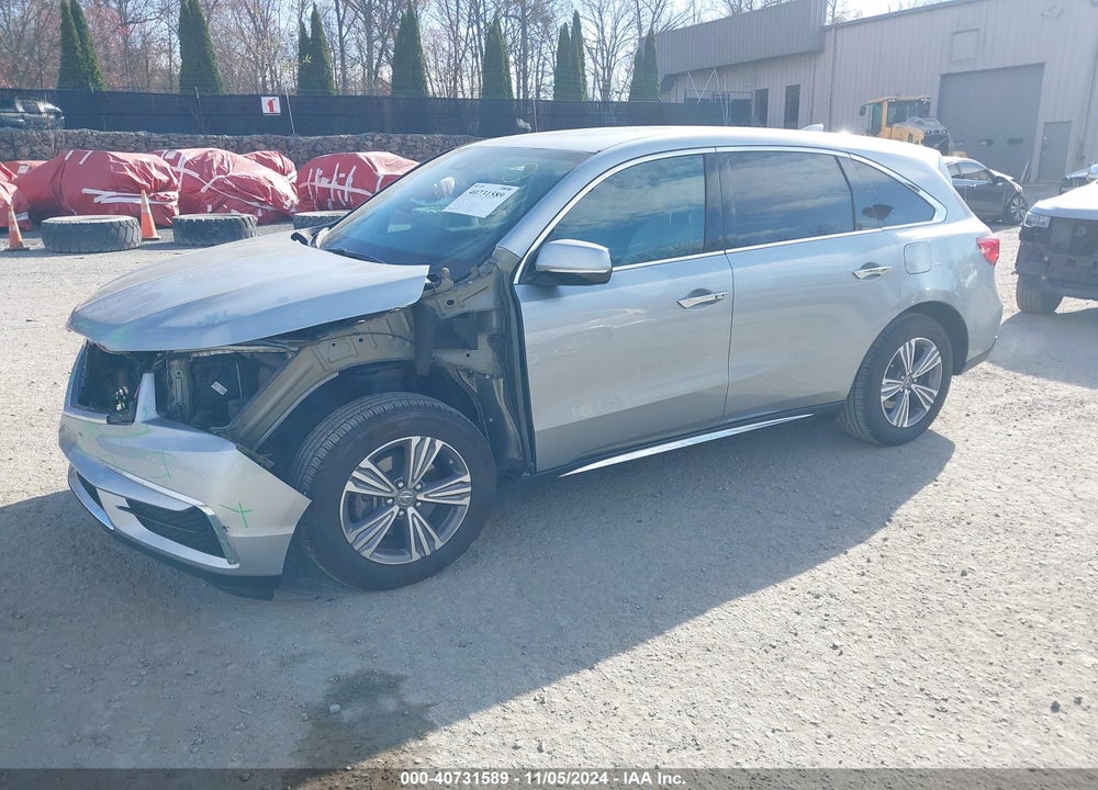 2019 ACURA MDX STANDARD VIN: 5J8YD4H37KL034565
