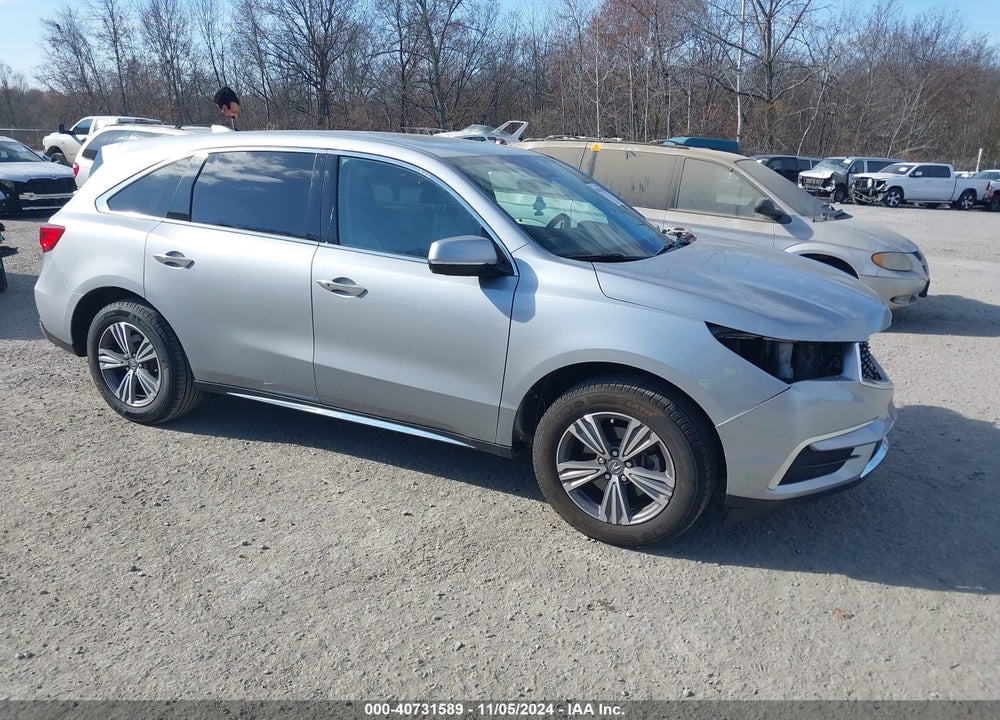 2019 ACURA MDX STANDARD VIN: 5J8YD4H37KL034565