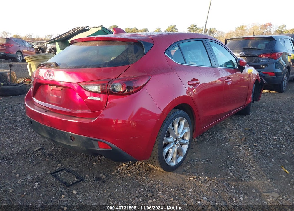 2014 MAZDA 3 S GRAND TOURING VIN: JM1BM1M38E1217580
