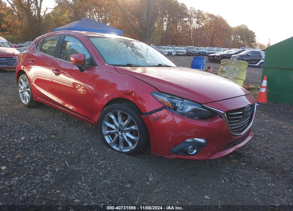 2014 MAZDA 3 S GRAND TOURING VIN: JM1BM1M38E1217580