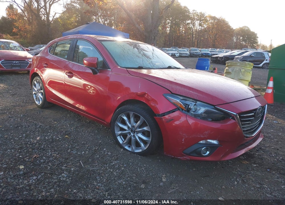 2014 MAZDA 3 S GRAND TOURING VIN: JM1BM1M38E1217580