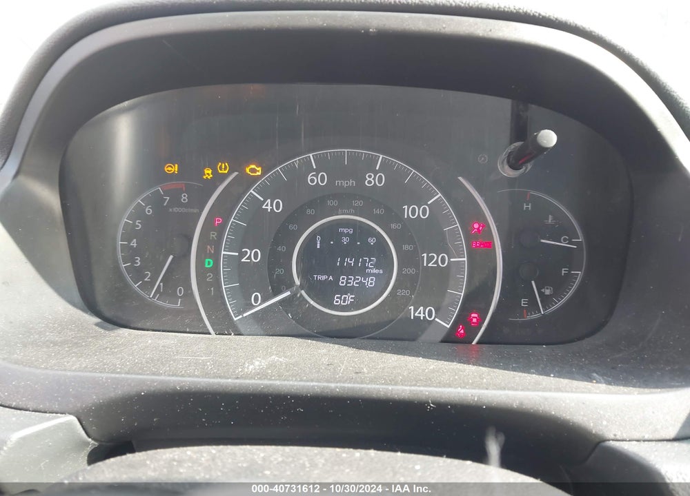 2014 HONDA CR-V EX-L VIN: 2HKRM4H7XEH677720
