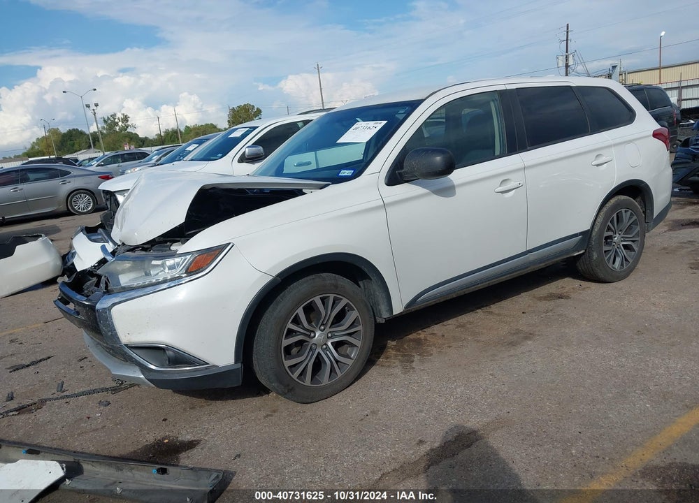 2017 MITSUBISHI OUTLANDER ES VIN: JA4AD2A31HZ034365