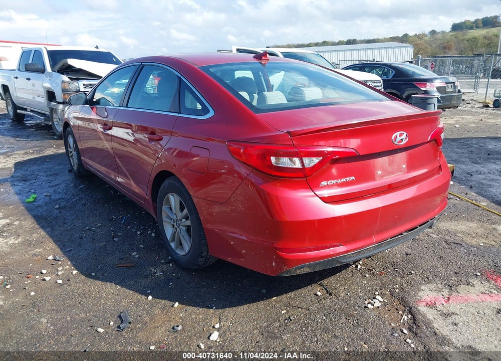 2017 HYUNDAI SONATA VIN: 5NPE24AF0HH494434