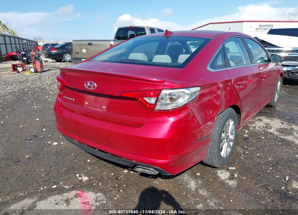 2017 HYUNDAI SONATA VIN: 5NPE24AF0HH494434